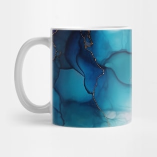 Grape Haze - Abstract Alcohol Ink Art Mug